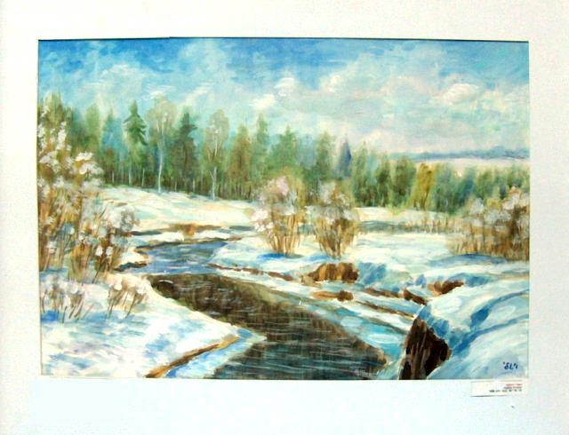 Ерёменко Виталий: Зимний день на реке