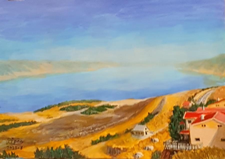 Ерёменко Виталий: Озеро Кинерет. Израиль
